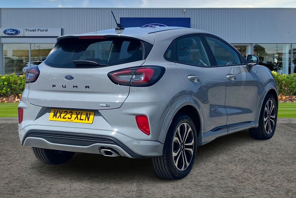 Ford Puma 1.0 Ecoboost Hybrid Mhev 155 St-line 5Dr- With Sat Grey #4