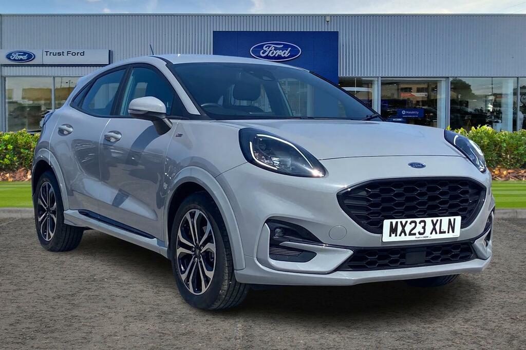 Ford Puma 1.0 Ecoboost Hybrid Mhev 155 St-line 5Dr- With Sat Grey