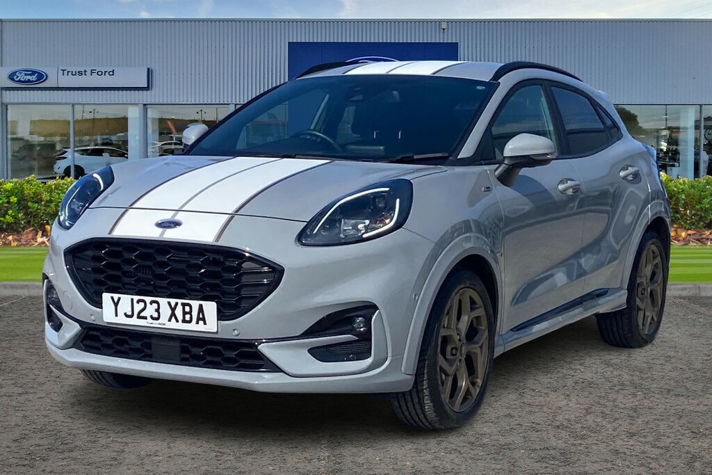 Ford Puma 1.0 Ecoboost Hybrid Mhev 155 St-line X Gold Ed Grey #4