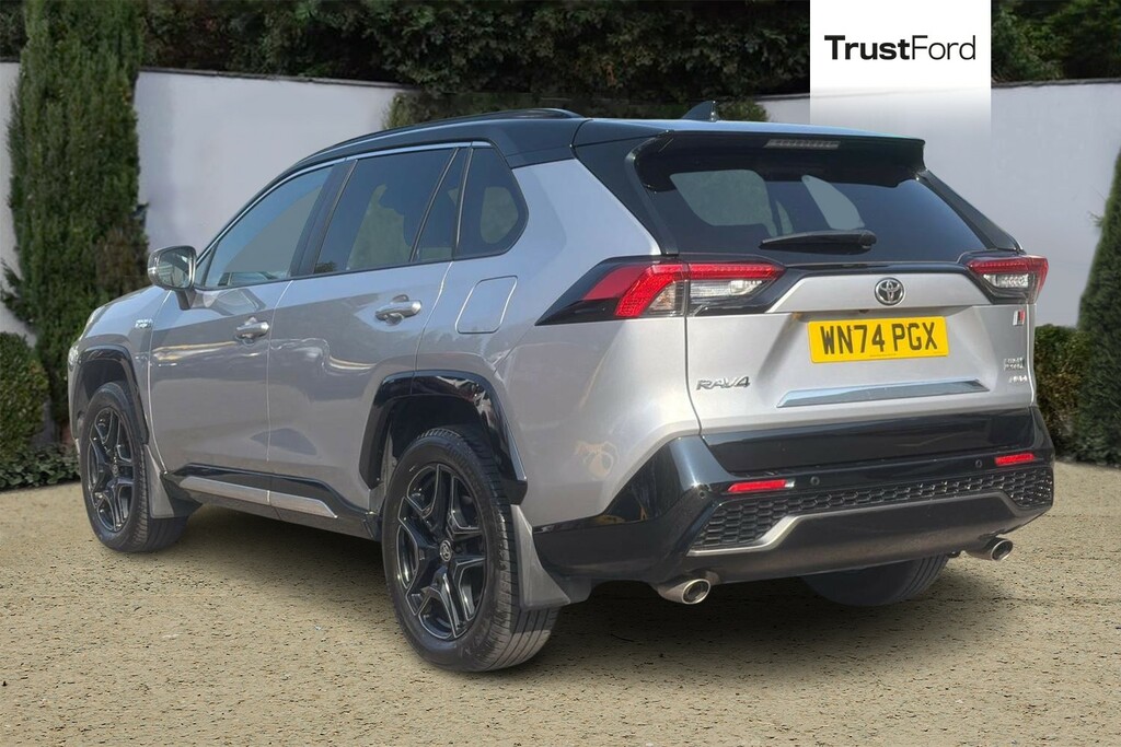 Toyota Rav 4 2.5 Phev Gr Sport Cvt With Sat Nav Power Tailg Silver #2