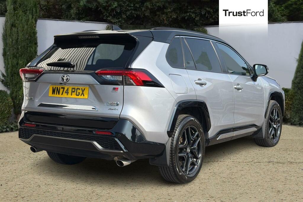 Toyota Rav 4 2.5 Phev Gr Sport Cvt With Sat Nav Power Tailg Silver #4