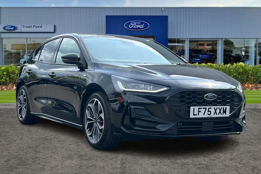 Ford Focus 1.0 Ecoboost Hybrid Mhev St-line X Black