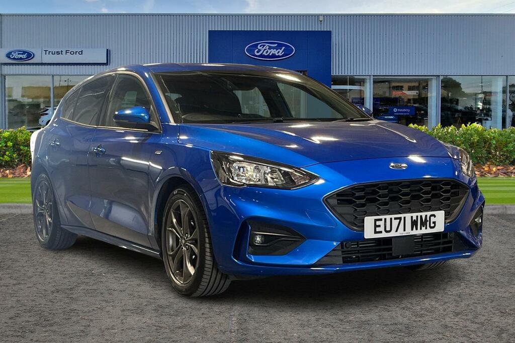 Ford Focus 1.0 Ecoboost Hybrid Mhev 125 St-line Edition Blue