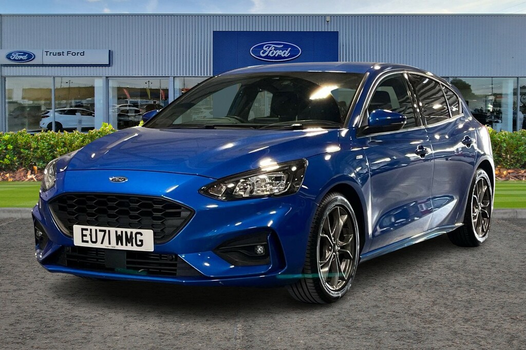 Ford Focus 1.0 Ecoboost Hybrid Mhev 125 St-line Edition Blue #5