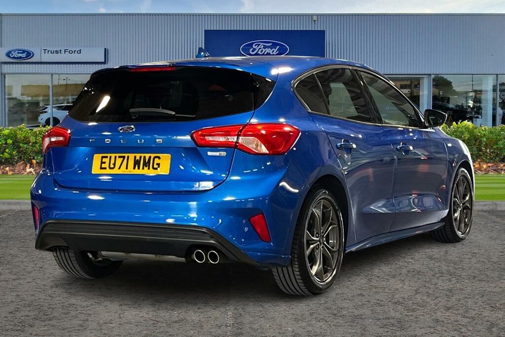 Ford Focus 1.0 Ecoboost Hybrid Mhev 125 St-line Edition Blue #4