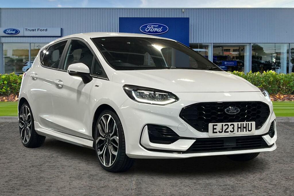 Ford Fiesta 1.0 Ecoboost St-line X White