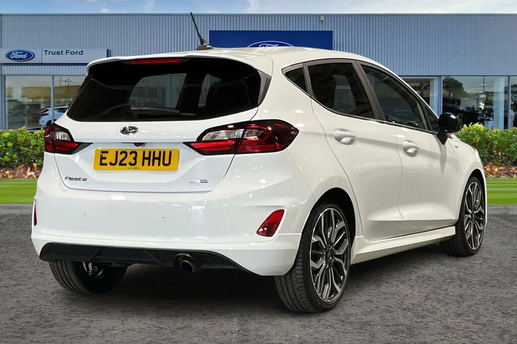 Ford Fiesta 1.0 Ecoboost St-line X White #4