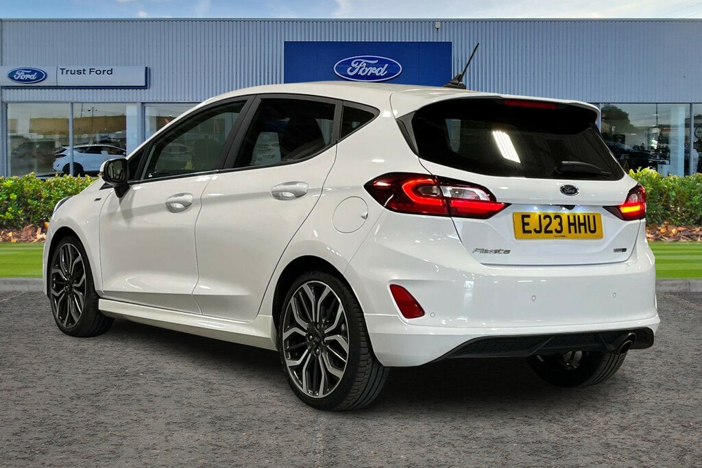 Ford Fiesta 1.0 Ecoboost St-line X White #2