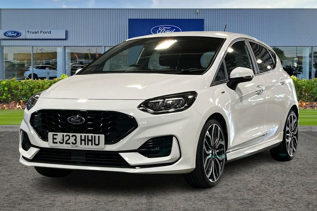 Ford Fiesta 1.0 Ecoboost St-line X White #5
