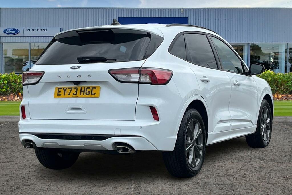 Ford Kuga 1.5 Ecoboost 150 St-line Edition White #4