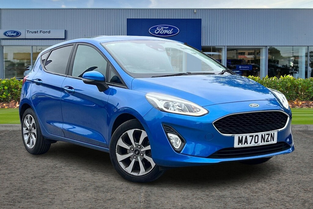 Ford Fiesta 1.0 Ecoboost 95 Trend Navigation Sync 3 With A Blue