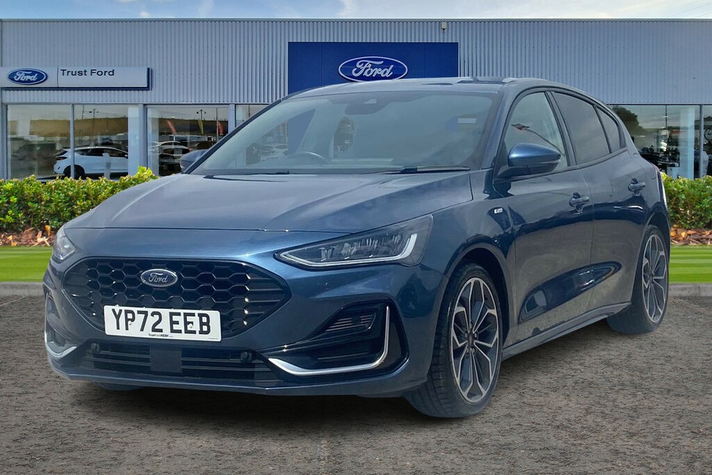 Ford Focus 1.0 Ecoboost St-line Vignale Blue #5