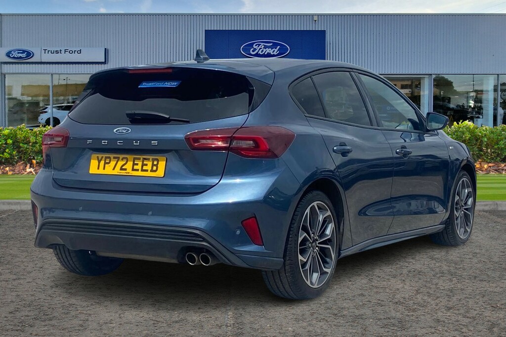 Ford Focus 1.0 Ecoboost St-line Vignale Blue #4
