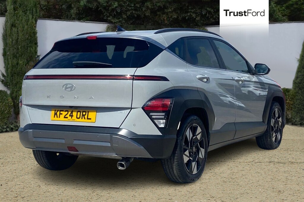 Hyundai Kona 1.6 Gdi Hybrid Ultimate Dct Grey #4