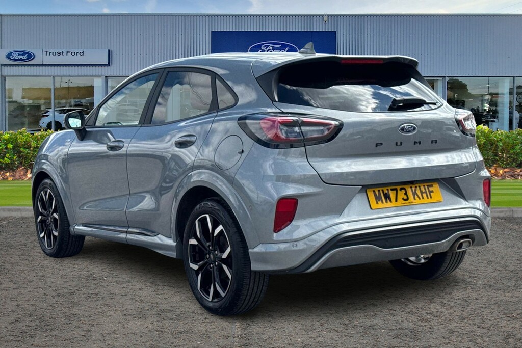 Ford Puma 1.0 Ecoboost Hybrid Mhev St-line X 5Dr- With Heate Silver #2