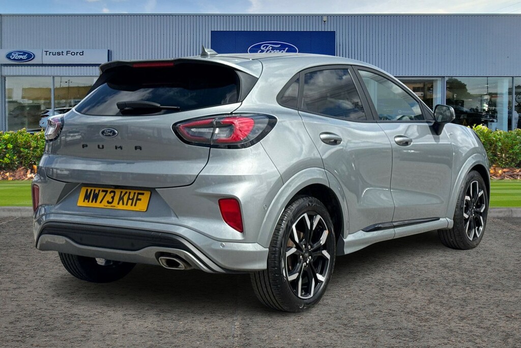 Ford Puma 1.0 Ecoboost Hybrid Mhev St-line X 5Dr- With Heate Silver #4