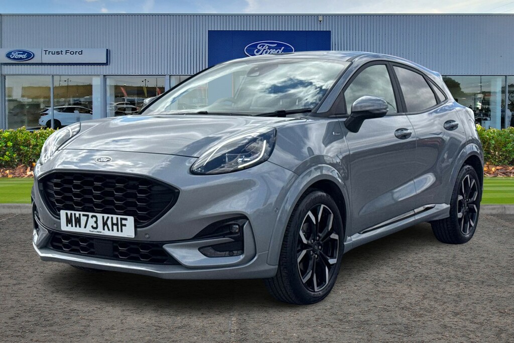Ford Puma 1.0 Ecoboost Hybrid Mhev St-line X 5Dr- With Heate Silver #5