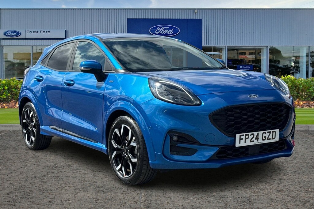 Ford Puma 1.0 Ecoboost Hybrid Mhev St-line X 5Dr- With Bang Blue