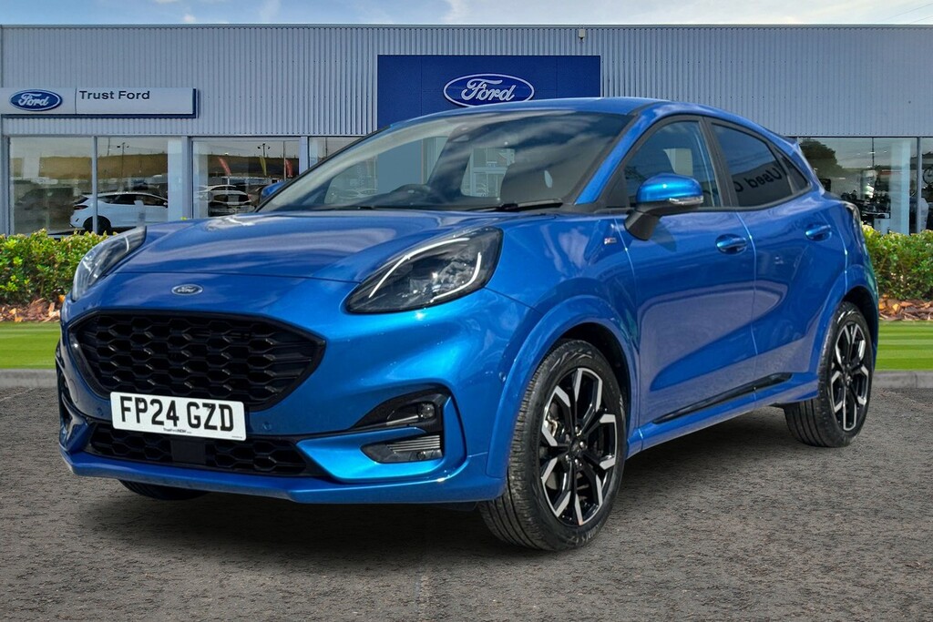 Ford Puma 1.0 Ecoboost Hybrid Mhev St-line X 5Dr- With Bang Blue #5