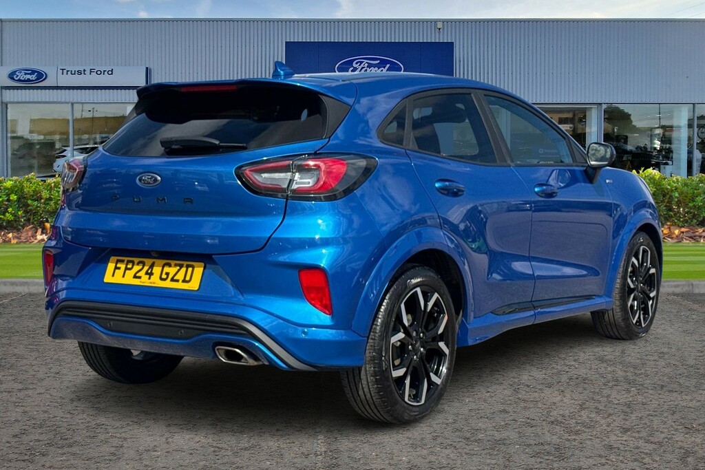Ford Puma 1.0 Ecoboost Hybrid Mhev St-line X 5Dr- With Bang Blue #4