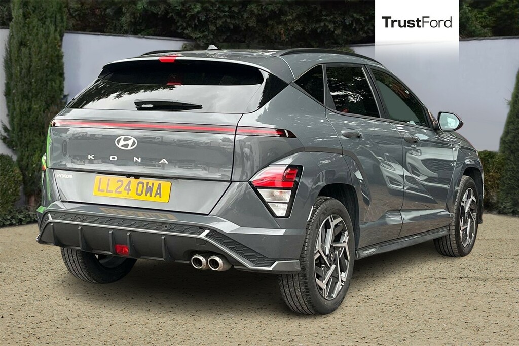 Hyundai Kona 1.0T N Line Dct Grey #4