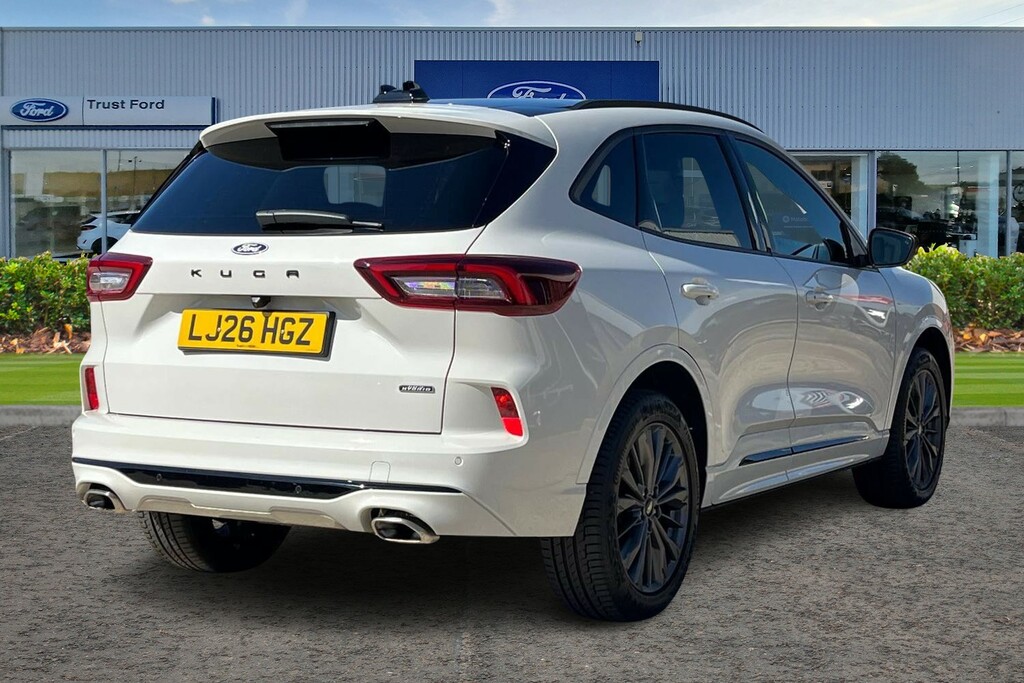 Ford Kuga 2.5 Phev Sound Edition Cvt White #4