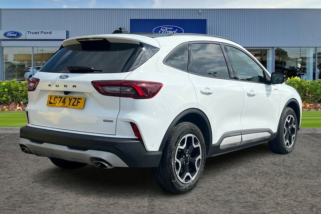 Ford Kuga 2.5 Fhev Active Cvt LC74YZF White #4