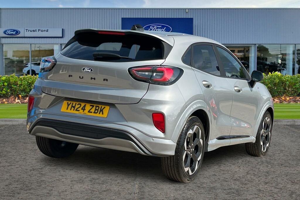 Ford Puma 1.0 Ecoboost Hybrid Mhev St-line X Silver #4