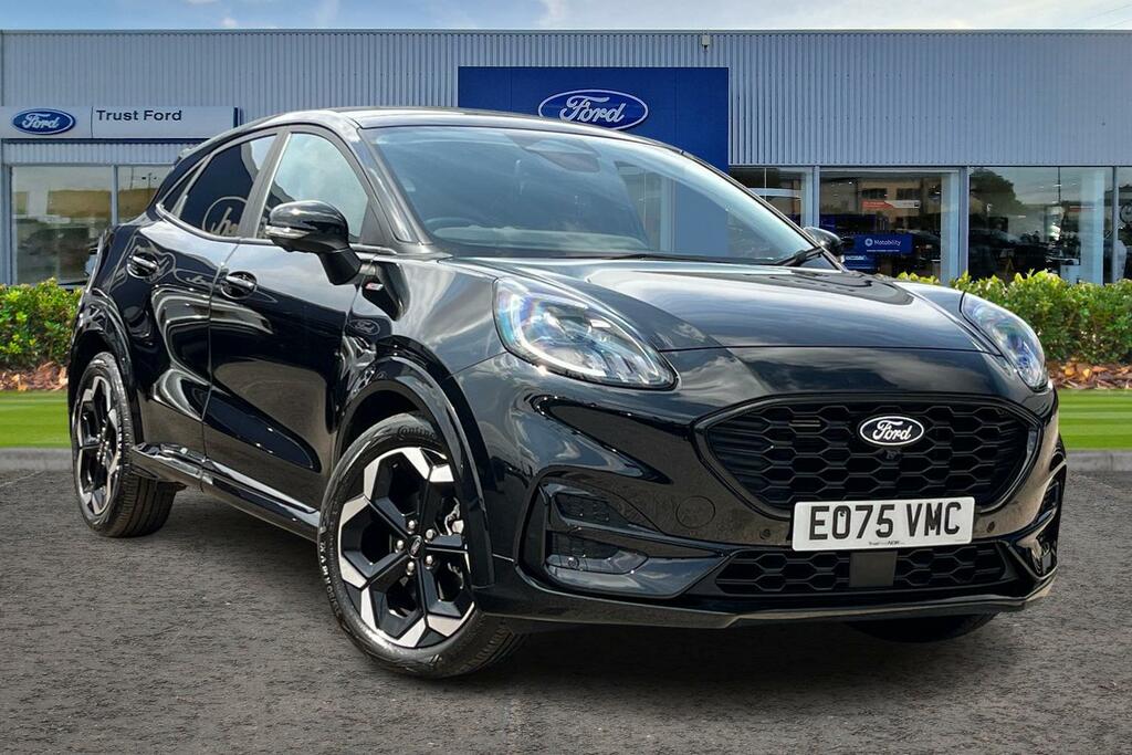 Ford Puma 1.0 Ecoboost Hybrid Mhev St-line X S Openable Pano Black