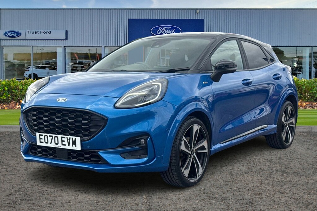 Ford Puma 1.0 Ecoboost Hybrid Mhev St-line X 5Dr- With Led L Blue #5
