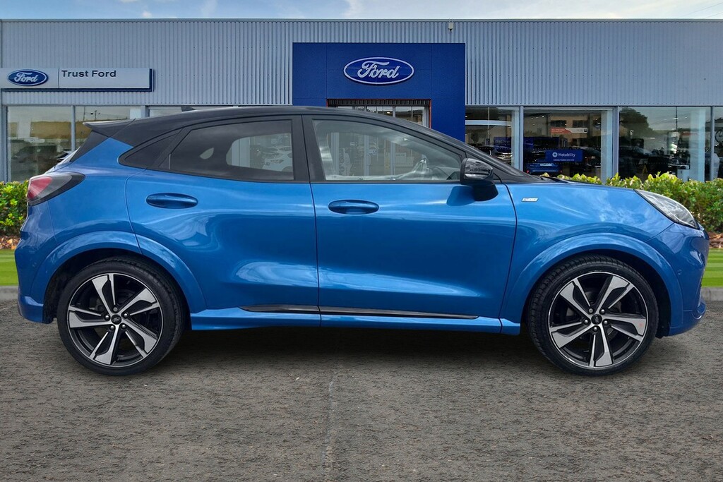 Ford Puma 1.0 Ecoboost Hybrid Mhev St-line X 5Dr- With Led L Blue #3