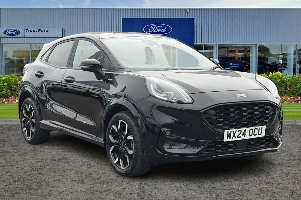Ford Puma 1.0T Ecoboost Mhev St-line X Suv Hybrid Black
