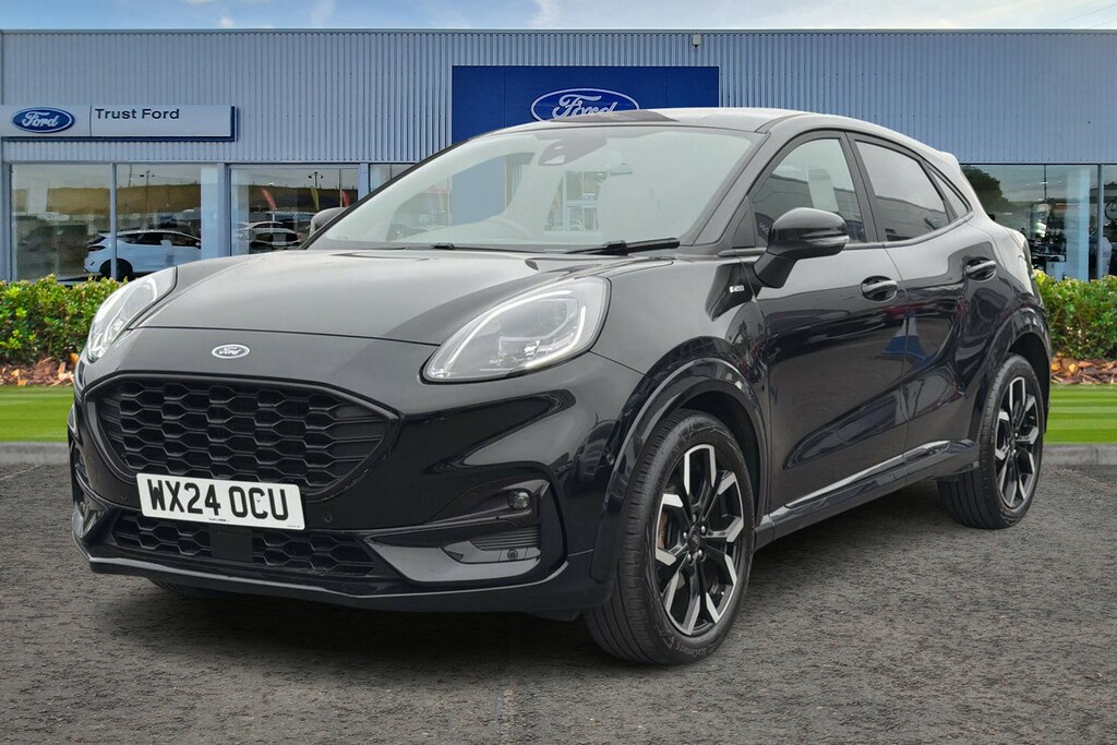 Ford Puma 1.0T Ecoboost Mhev St-line X Suv Hybrid Black #5