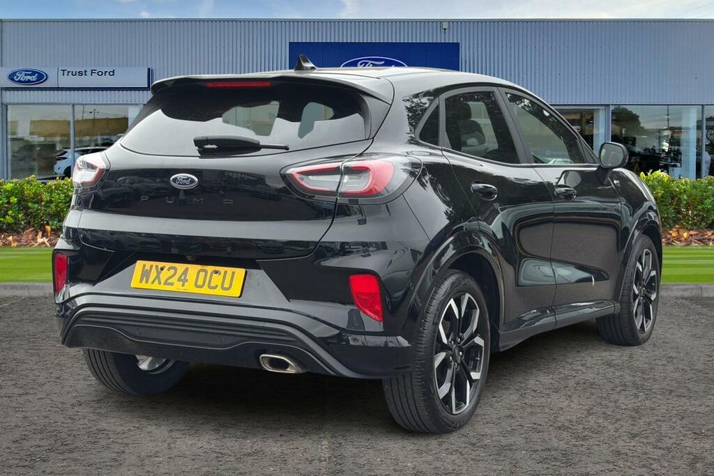 Ford Puma 1.0T Ecoboost Mhev St-line X Suv Hybrid Black #4