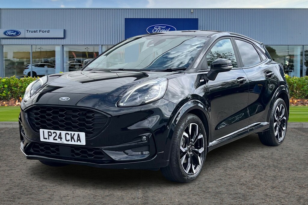 Ford Puma 1.0T Ecoboost Mhev St-line X Suv Hybrid Black #5