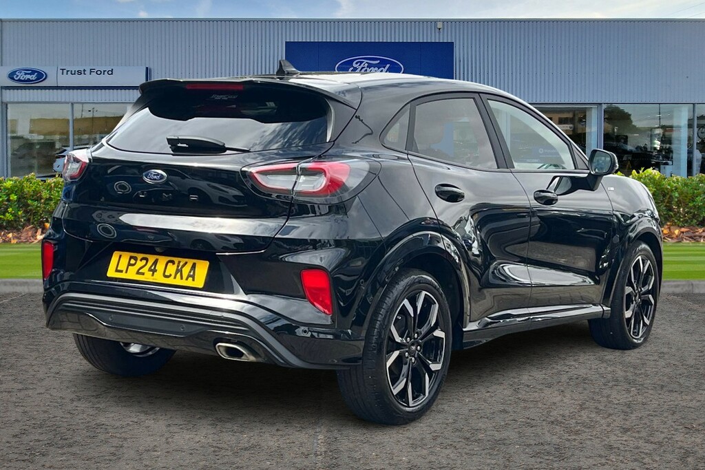 Ford Puma 1.0T Ecoboost Mhev St-line X Suv Hybrid Black #4