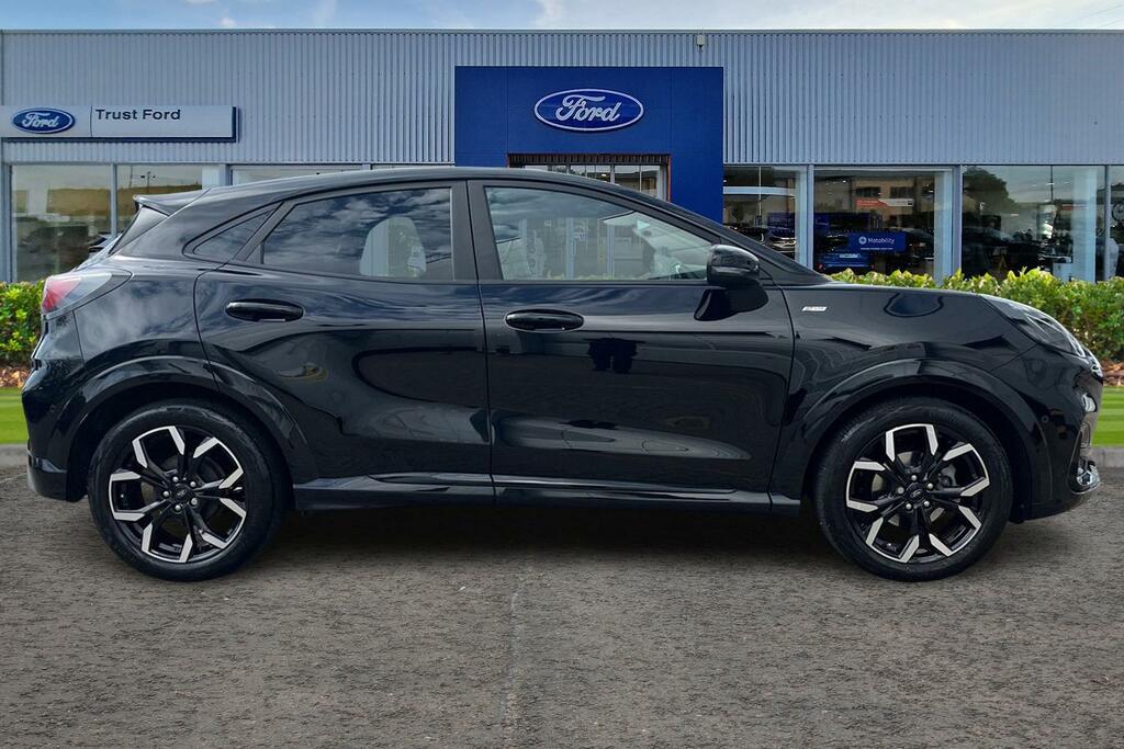 Ford Puma 1.0T Ecoboost Mhev St-line X Suv Hybrid Black #3