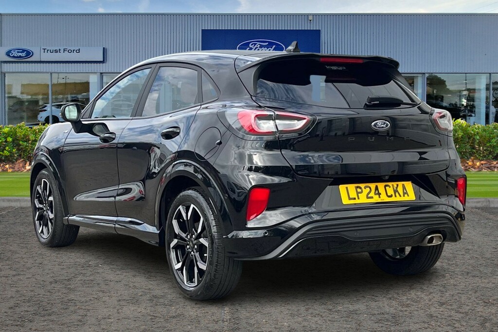 Ford Puma 1.0T Ecoboost Mhev St-line X Suv Hybrid Black #2