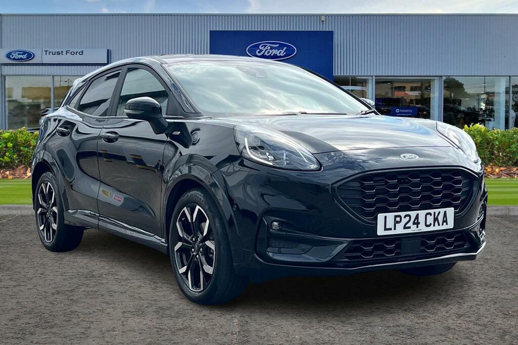 Ford Puma 1.0T Ecoboost Mhev St-line X Suv Hybrid Black