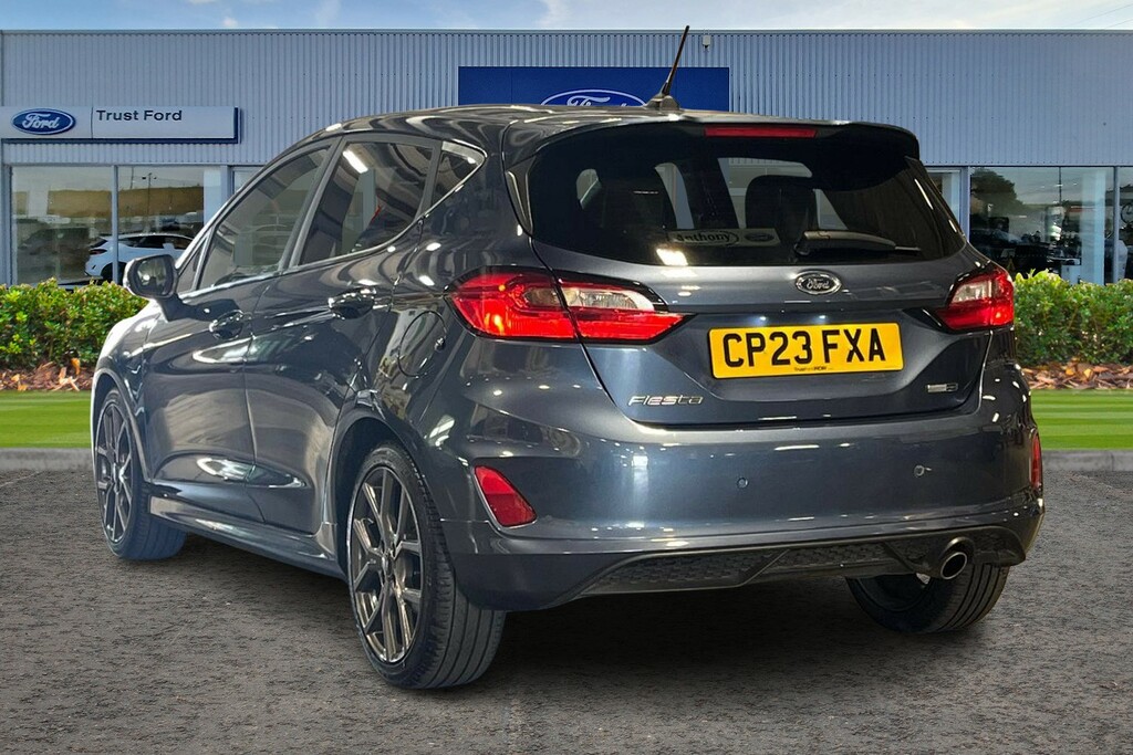 Ford Fiesta 1.0 Ecoboost Hybrid Mhev 125 St-line CP23FXA Blue #2