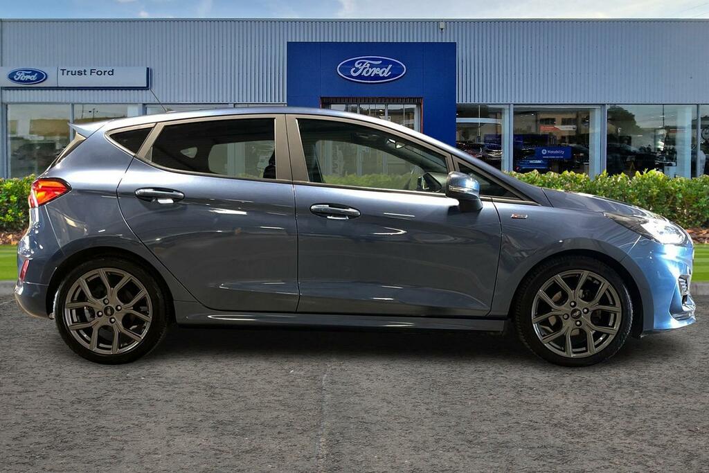 Ford Fiesta 1.0 Ecoboost Hybrid Mhev 125 St-line CP23FXA Blue #3