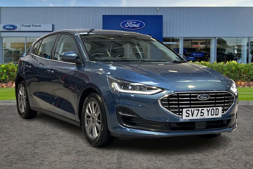 Ford Focus 1.0 Ecoboost Hybrid Mhev Titanium X Blue