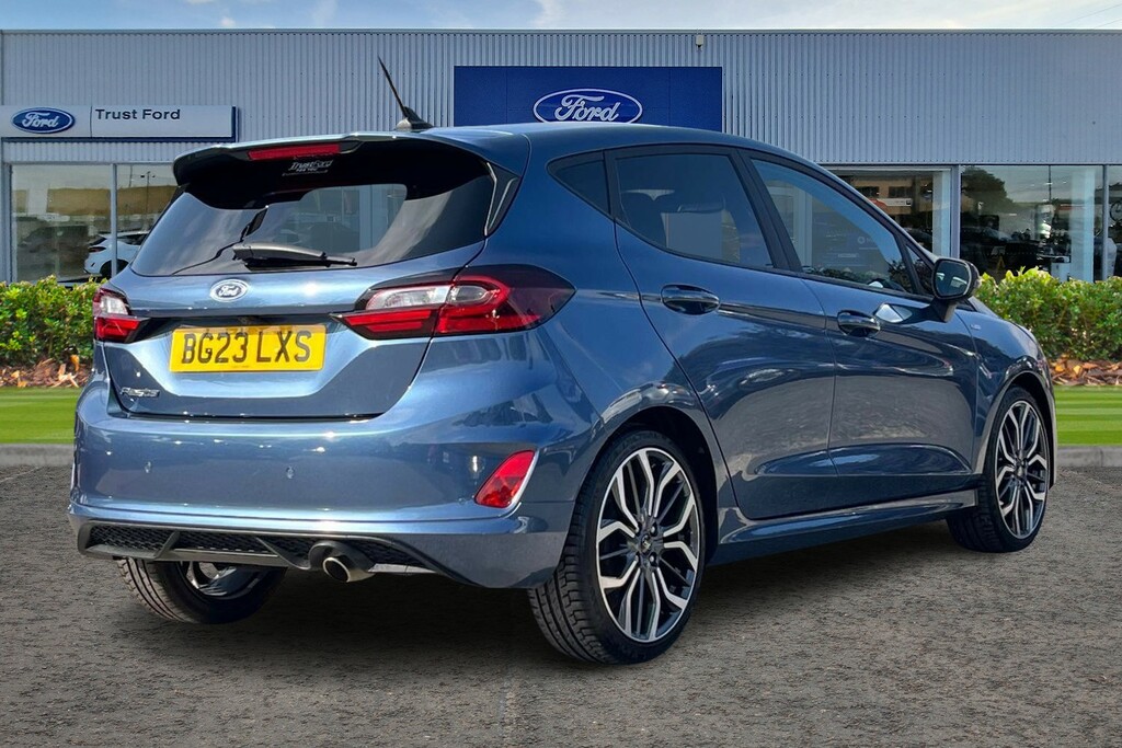 Ford Fiesta 1.0 Ecoboost St-line X Sync 3 - Winter Pack Blue #4
