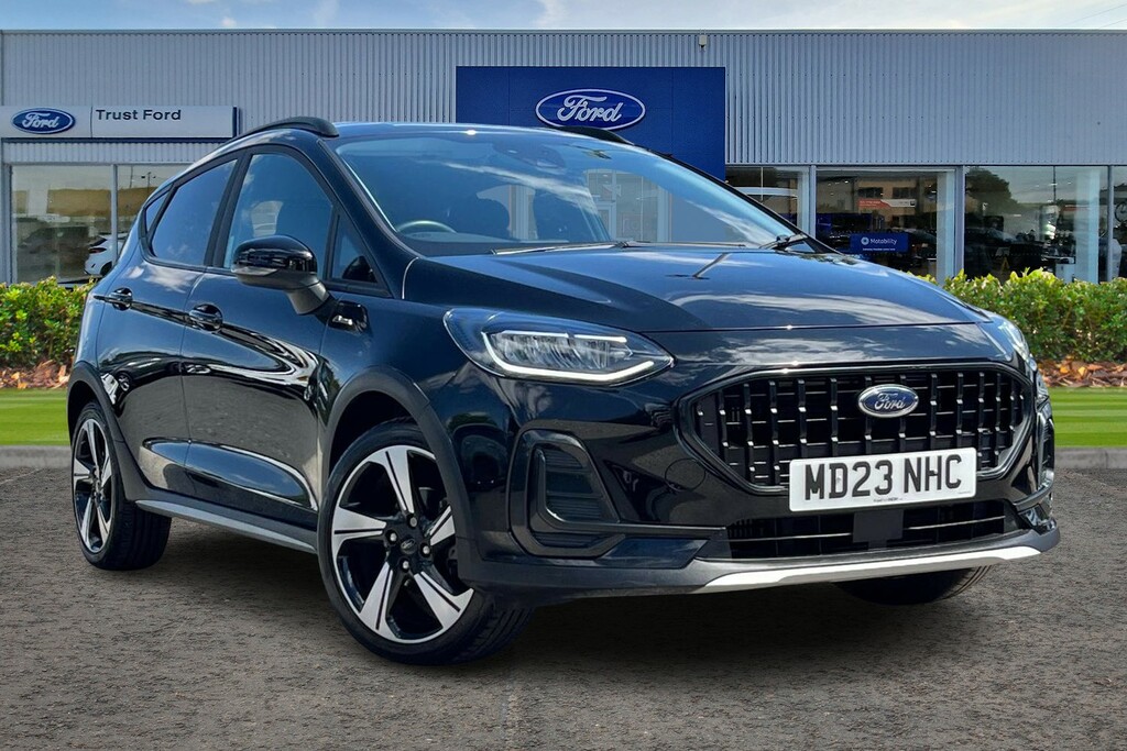 Ford Fiesta 1.0 Ecoboost Hybrid Mhev 125 Active Sy Black