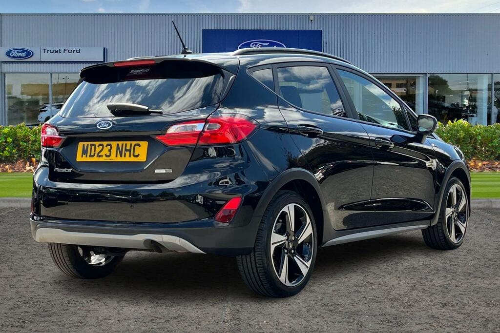 Ford Fiesta 1.0 Ecoboost Hybrid Mhev 125 Active Sy Black #4