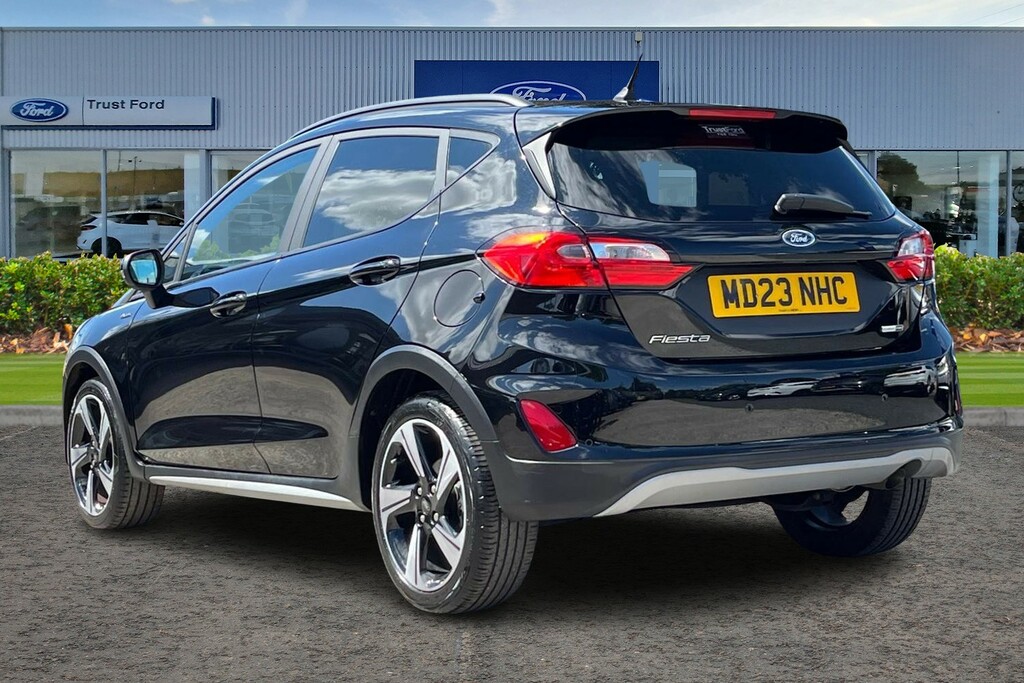 Ford Fiesta 1.0 Ecoboost Hybrid Mhev 125 Active Sy Black #2