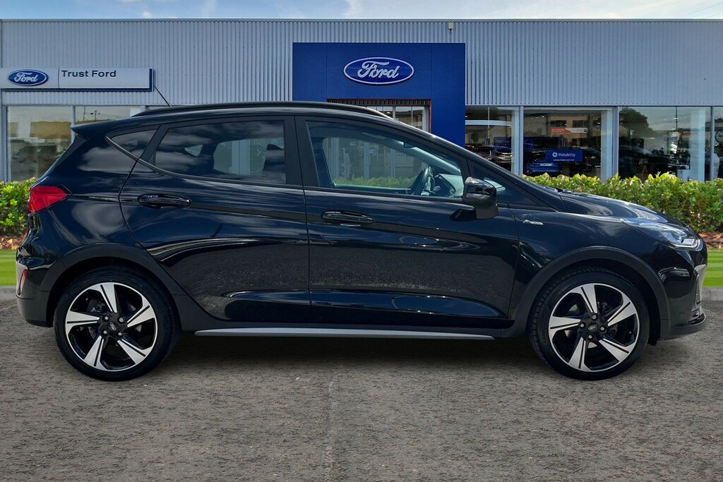 Ford Fiesta 1.0 Ecoboost Hybrid Mhev 125 Active Sy Black #3
