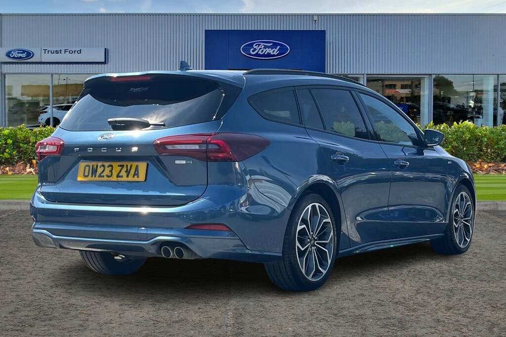 Ford Focus 1.0 Ecoboost Hybrid Mhev St-line X Syn Blue #4