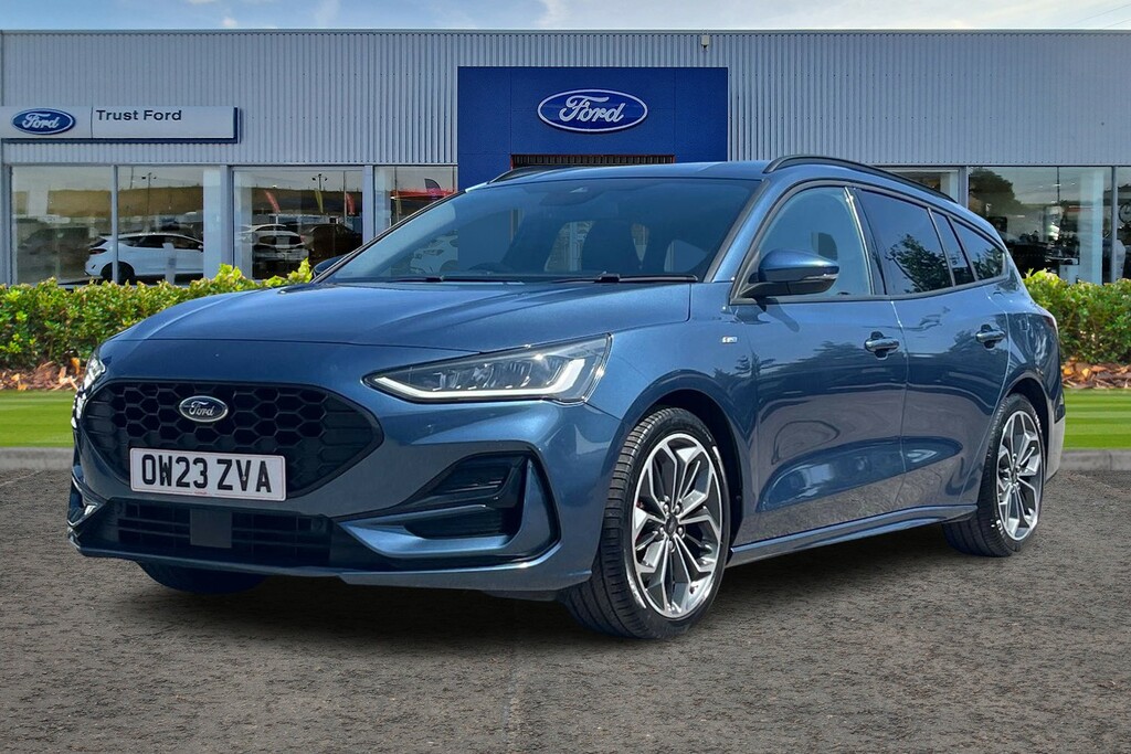 Ford Focus 1.0 Ecoboost Hybrid Mhev St-line X Syn Blue #5