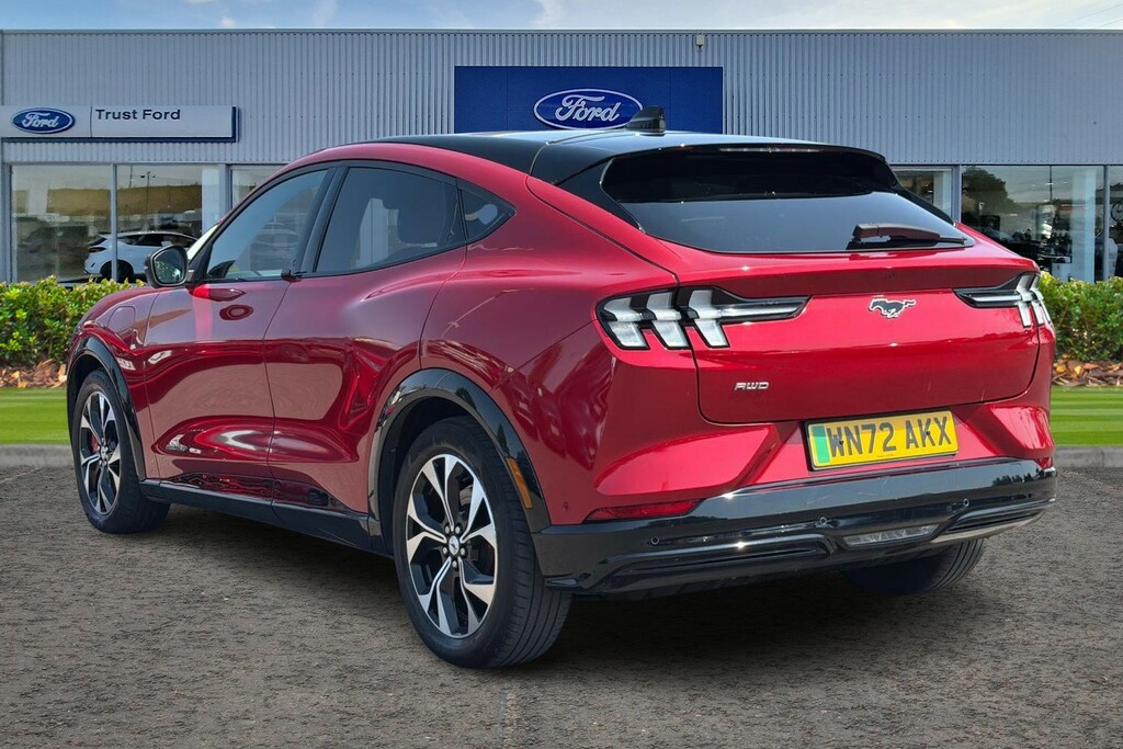Ford Mustang Mach-E 258Kw Extended Range 88Kwh Awd With Panor Red #2